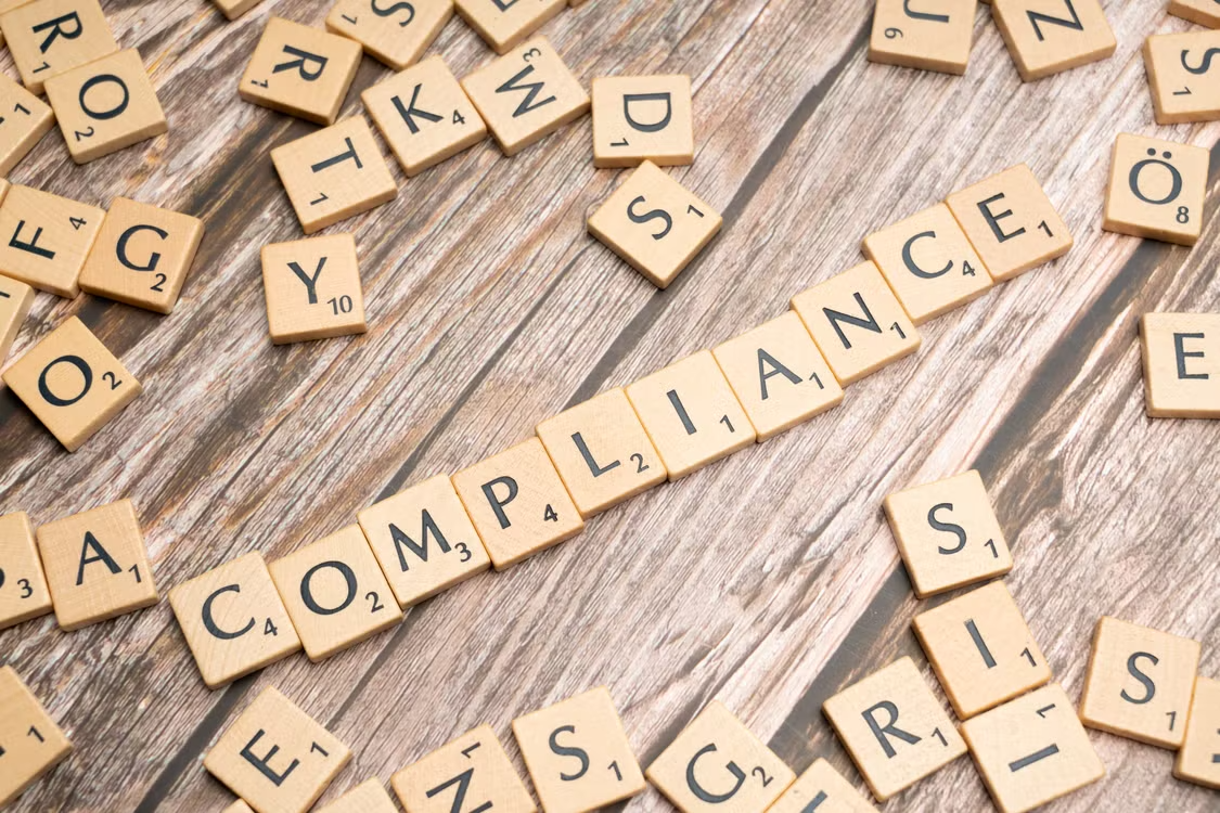Compliance Scrabble Tiles